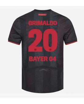 Billige Fotballdrakt Bayer Leverkusen Alejandro Grimaldo #20 Replika Hjemmedrakt 2025-26 Kortermet Billige Fotballdrakt Bayer Leverkusen Alejandro Grimaldo #20 Replika Hjemmedrakt 2025-26 Kortermet